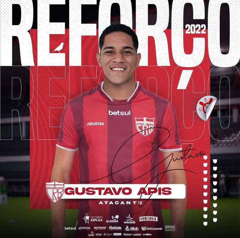Gustavo Apis, atacante (CRB)