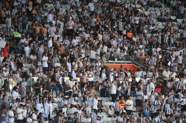 Fotos da torcida do Atltico no clssico com o Cruzeiro, no Mineiro, pela nona rodada do Mineiro de 2022