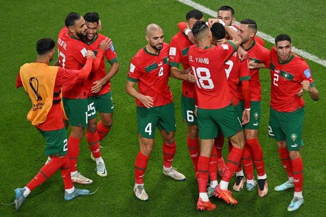 Fotos do jogo entre Marrocos e Portugal no Est�dio Al-Thumama, no Catar, pela Copa do Mundo de 2022