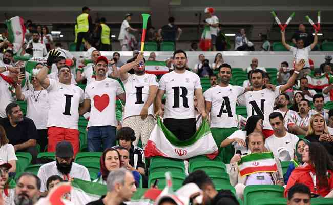Iranian fans in Qatar still 