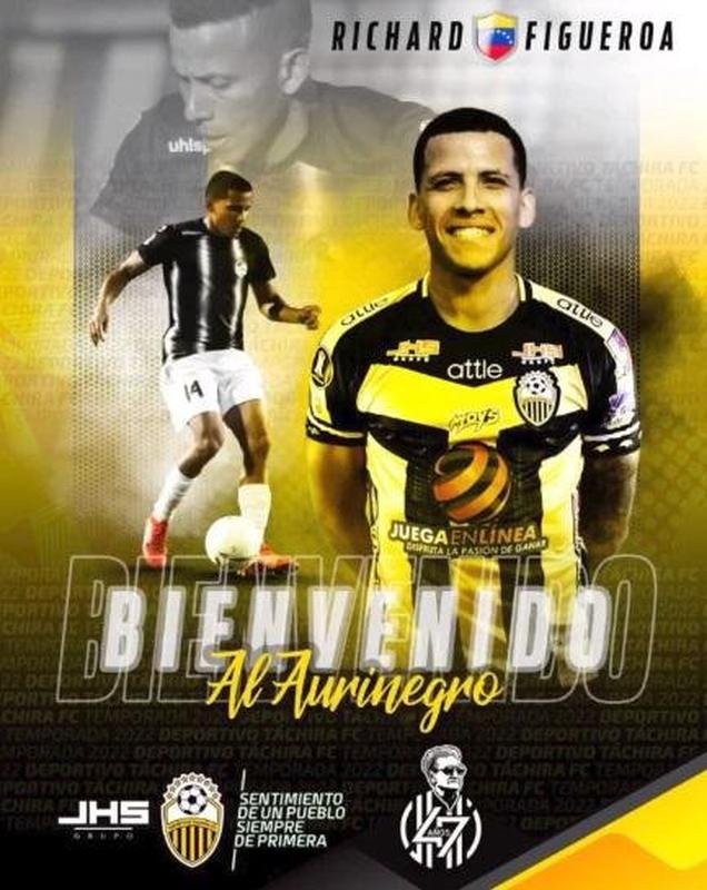 Richard Figueroa, atacante (Deportivo Tchira-VEN)