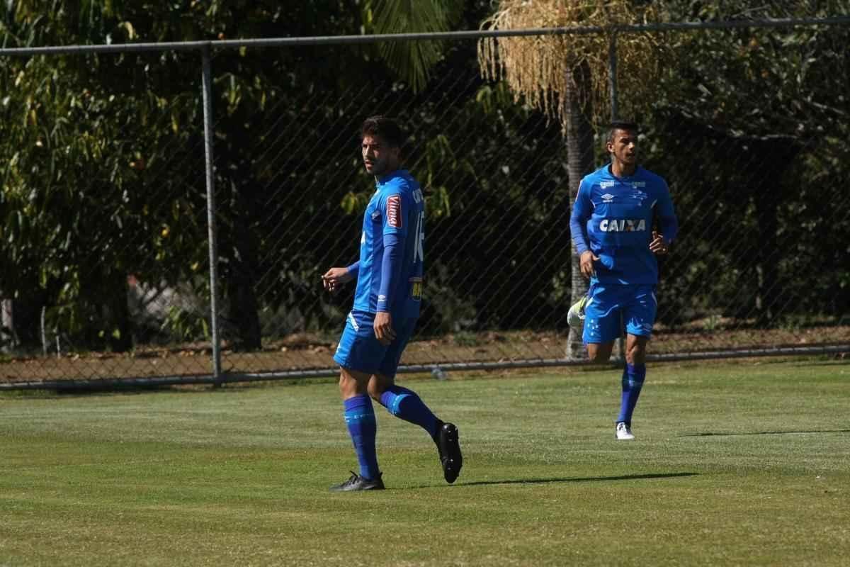 Imagens do treino do Cruzeiro nesta tera-feira (11 de julho) na Toca da Raposa II