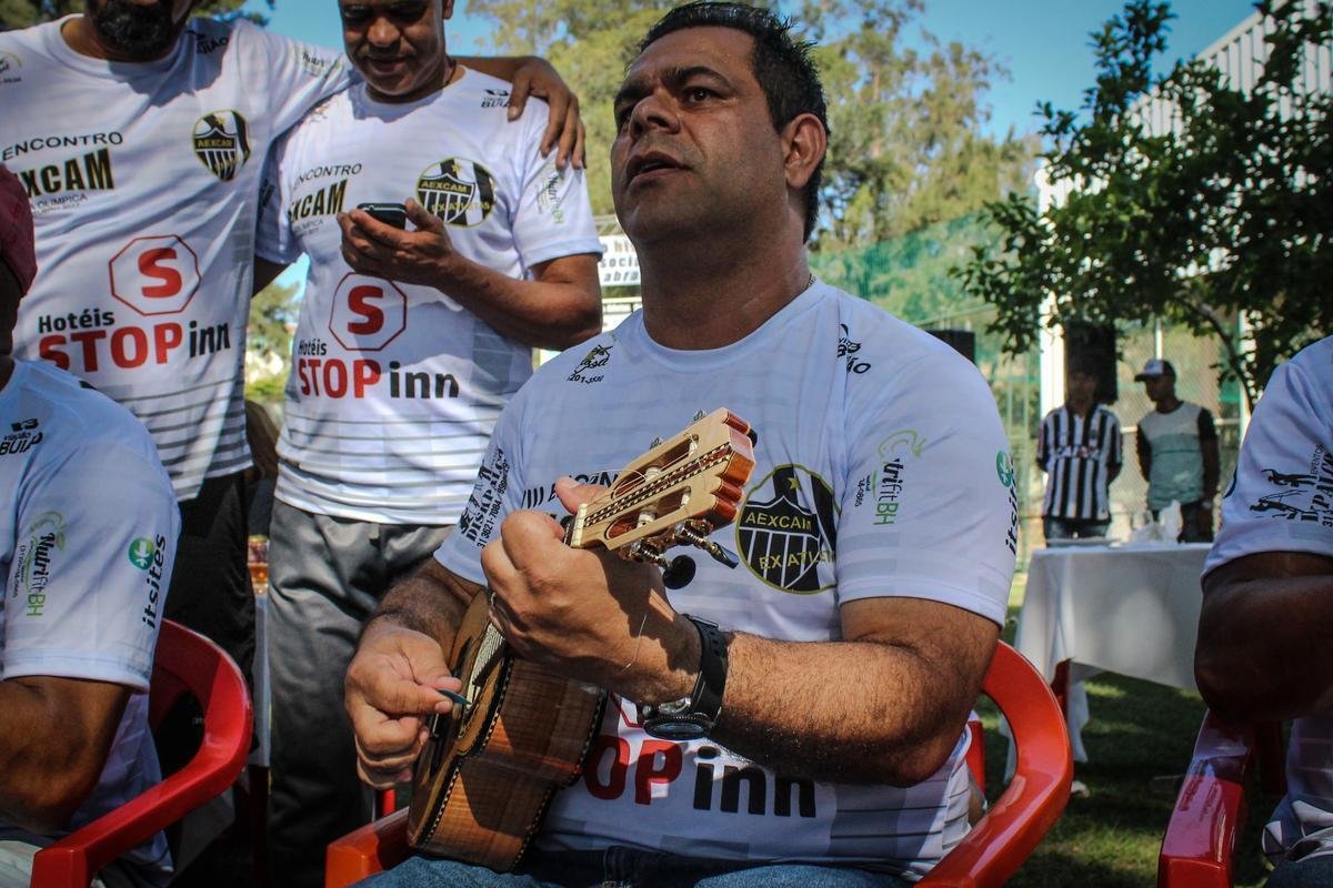 Ex-jogadores do Atltico se encontraram nesse sbado