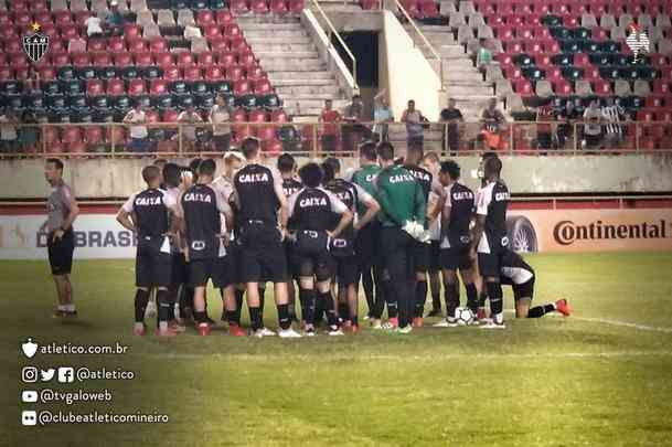 Jogadores do Atltico treinaram em Rio Branco, capital do Acre, de olho no jogo contra o Atltico-AC