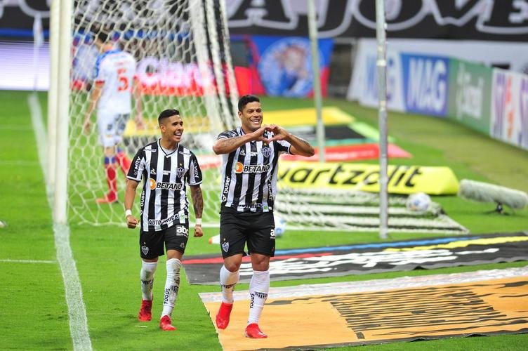 Imagens do confronto entre Atltico e Bahia, vlido pelas oitavas de final da Copa do Brasil 2021