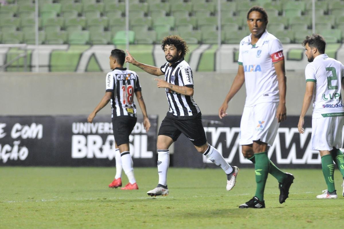 Imagens do clssico de ida da semifinal do Mineiro, entre Atltico e Amrica, no Independncia