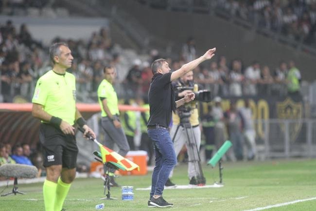 Fotos do jogo entre Atltico-MG e Palmeiras, pelo Brasileiro