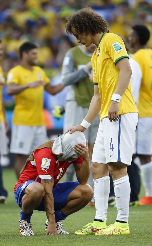 Vargas voltou ao Mineiro nas oitavas de final da Copa do Mundo de 2014, contra o Brasil. O atacante aproveitou um erro de Hulk para dar bela assistncia para Alexis Snchez empatar o jogo por 1 a 1. O jogador foi substitudo no segundo tempo e viu do banco de reservas a eliminao chilena na disputa de pnaltis.