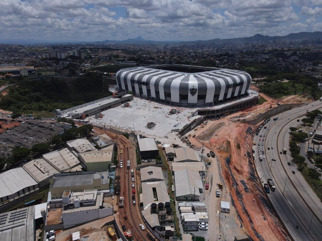 Fotos atualizadas da Arena MRV (1/12)