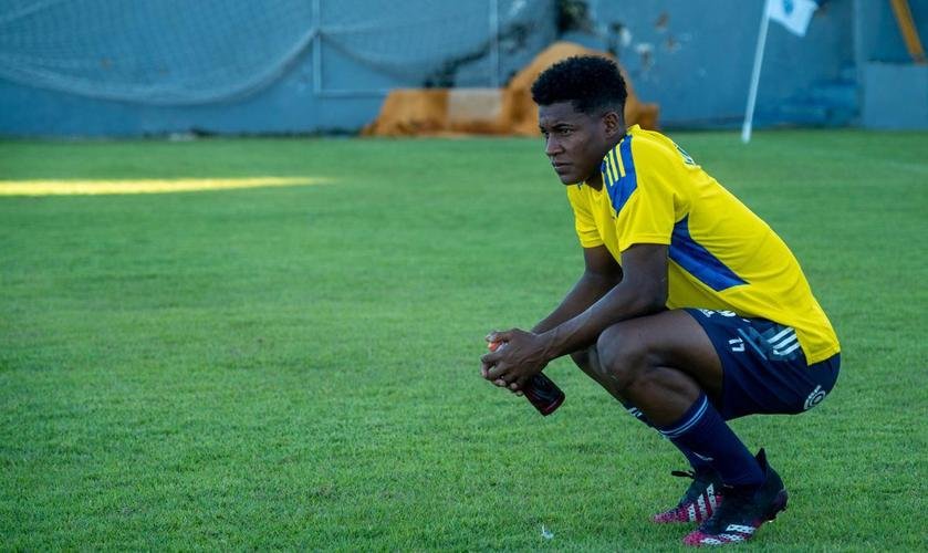 Imagens do último treino do Cruzeiro antes de enfrentar o Sergipe pela Copa do Brasil
