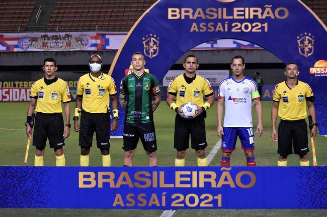 Fotos da vitria do Amrica sobre o Bahia, por 4 a 3, em Pituau, em Salvador, pela oitava rodada do Campeonato Brasileiro de 2021