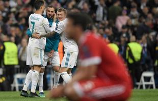 Depois da classificao do Real Madrid, festa merengue e decepo do Bayern no Santiago Bernabu