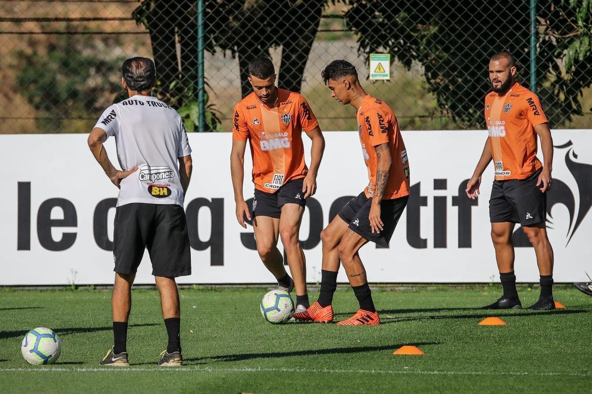 Galeria de fotos do treino do Atltico nesta sexta-feira (6/9), na Cidade do Galo