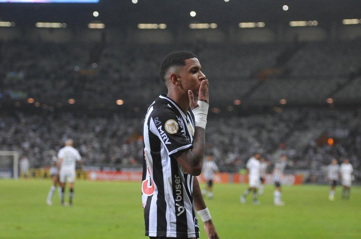 Fotos do empate por 1 a 1 entre Atltico e Santos, no Mineiro, pelo Campeonato Brasileiro