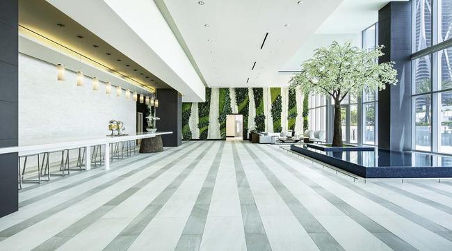 Fotos do condomnio de luxo Paramount Miami Worldcenter, em Miami, onde Hulk acaba de comprar uma cobertura