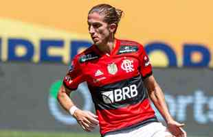 Filipe Luís - lateral-esquerdo do Flamengo
