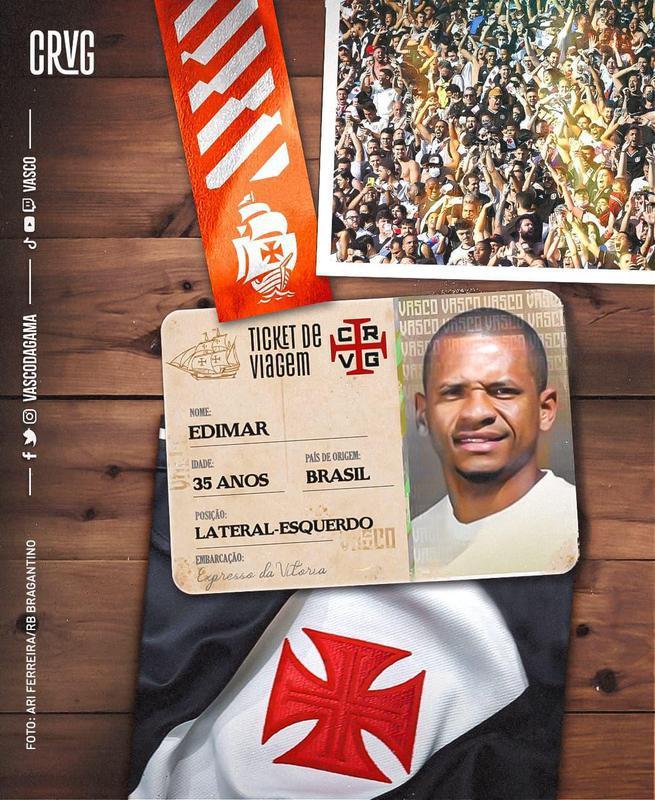 Edimar, lateral-esquerdo (Vasco)