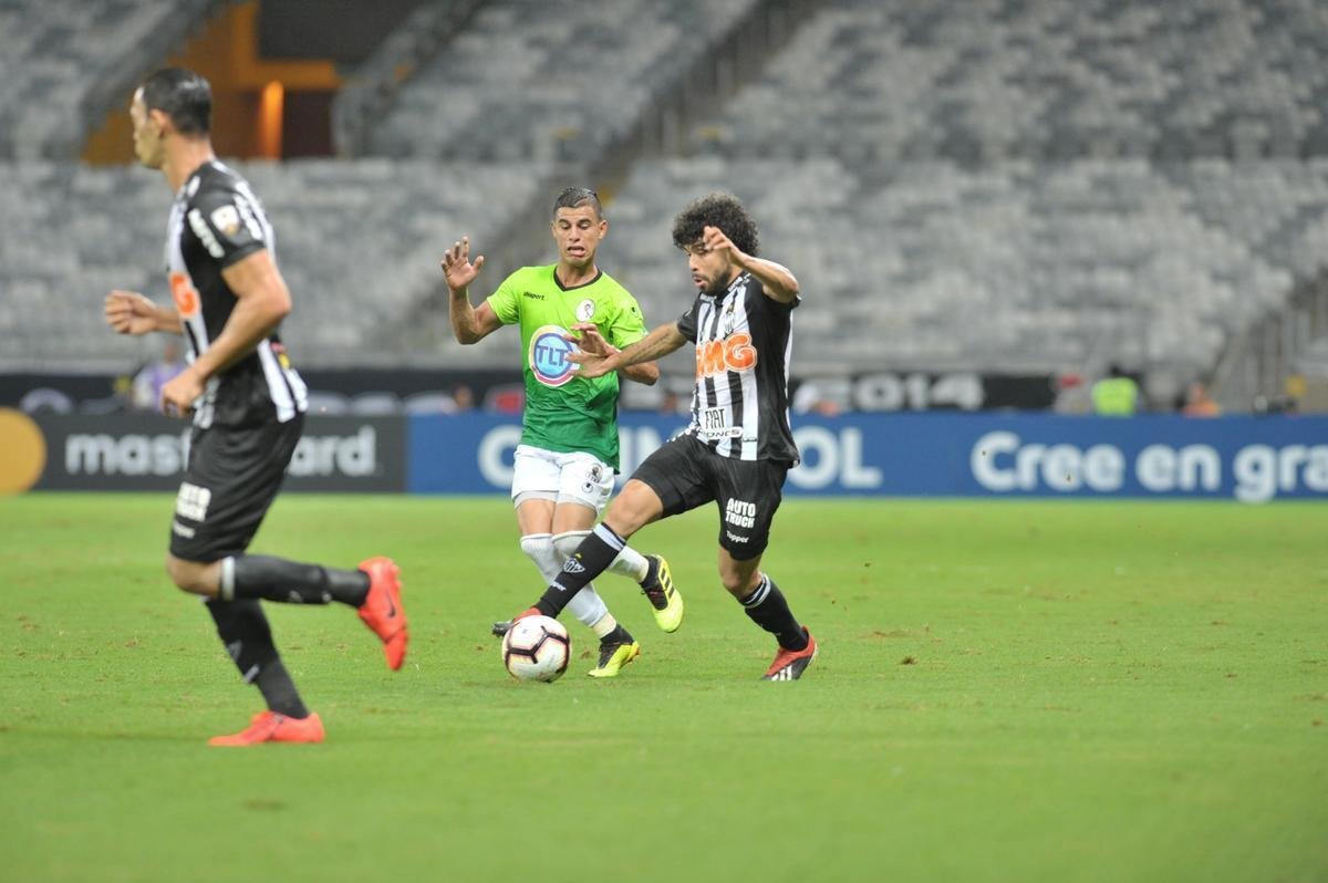 Veja fotos da partida entre Atltico e Zamora, no Mineiro