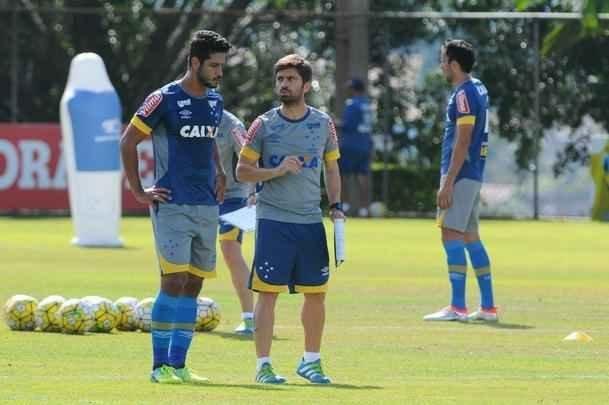 Fotos do treino do Cruzeiro nesta sexta-feira, na Toca da Raposa II