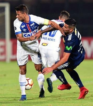 Fotos de Universidad de Chile x Cruzeiro, no Estdio Nacional, pela fase de grupos da Copa Libertadores