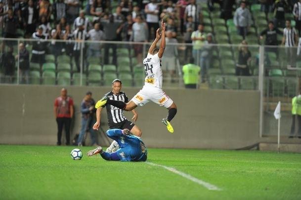 Fotos da partida entre Atltico e So Paulo, no Independncia