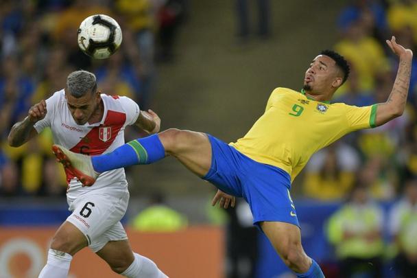 Fotos da decisão da Copa América entre Brasil e Peru, no Maracanã