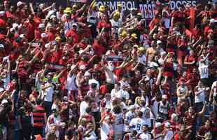 Torcida do Flamengo na final da Libertadores