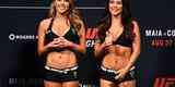 Pesagem oficial do UFC on Fox 21, em Vancouver - As octagon girls Brittney Palmer e Arianny Celeste 