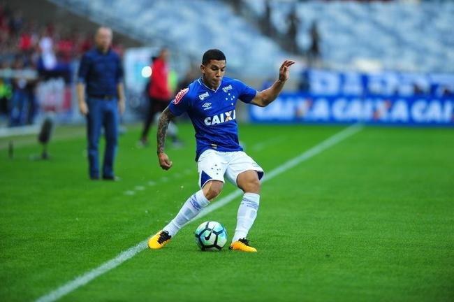 Lucas Romero pelo Cruzeiro na temporada 2017