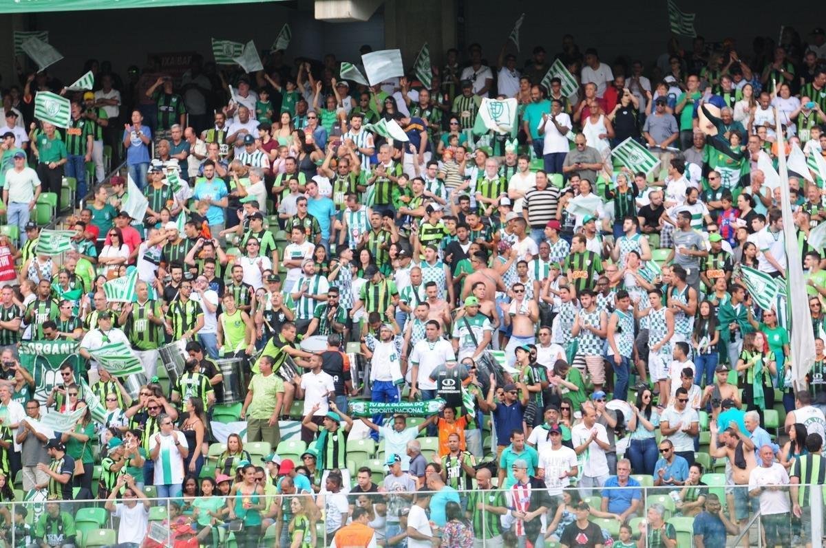 Amrica x Oeste pela 27 rodada da Srie B do Brasileiro