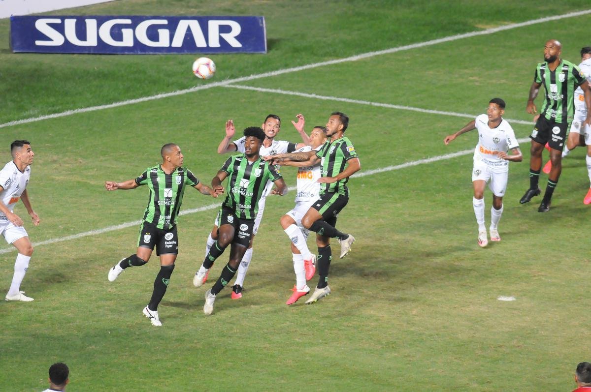 Fotos do clssico entre Amrica e Atltico, no Independncia, em duelo de volta da semifinal do Campeonato Mineiro