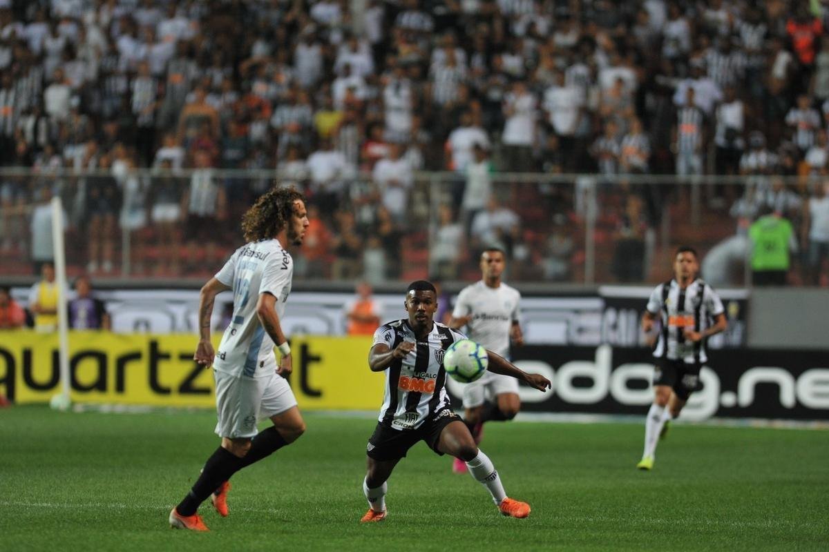 Fotos do jogo entre Atltico e Grmio