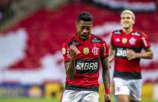 Bruno Henrique: probabilidade de um mecanismo  alta, de dois  baixa. O valor de mercado do atacante do Flamengo  de 11,92 milhes de euros. 