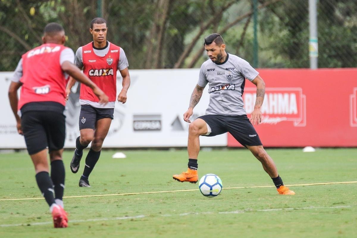 Jogadores do Atltico se reapresentaram na tarde desta segunda-feira aps vitria sobre o Cruzeiro