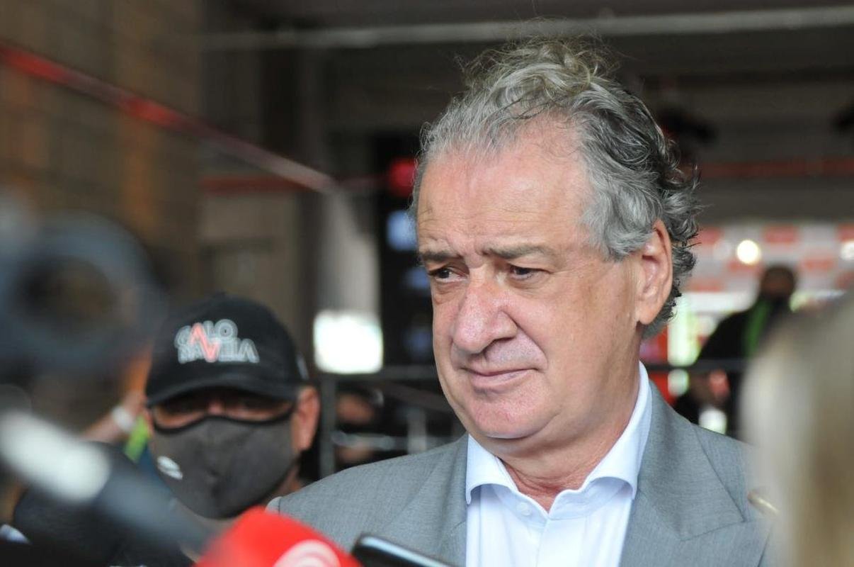 Entrevista do presidente do Atltico, Srgio Coelho, na Arena MRV