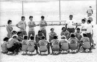Preparao da Seleo Brasileira na Toca da Raposa I para a Copa do Mundo de 1986