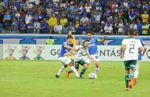 Fotos do segundo tempo de Cruzeiro e Palmeiras, no Mineiro, pelo Brasileiro