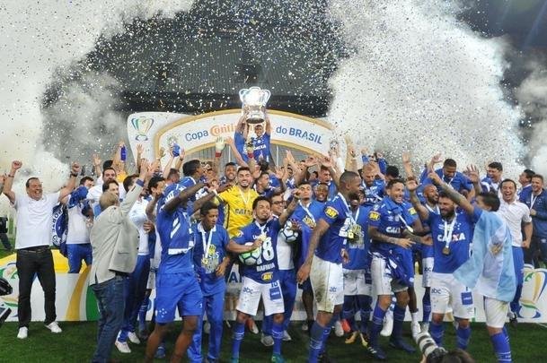 Cruzeiro - campeo da Copa do Brasil (fase de grupos)