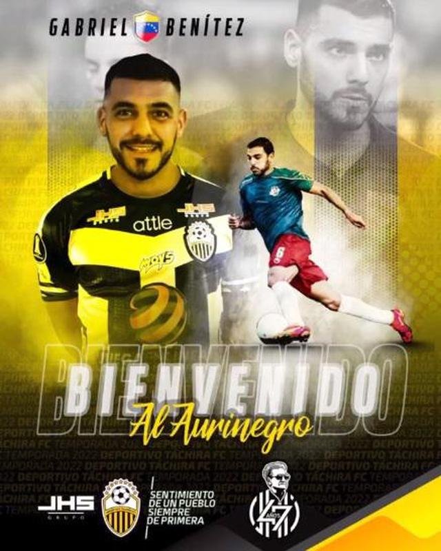 Gabriel Bentez, lateral-esquerdo (Deportivo Tchira-VEN)