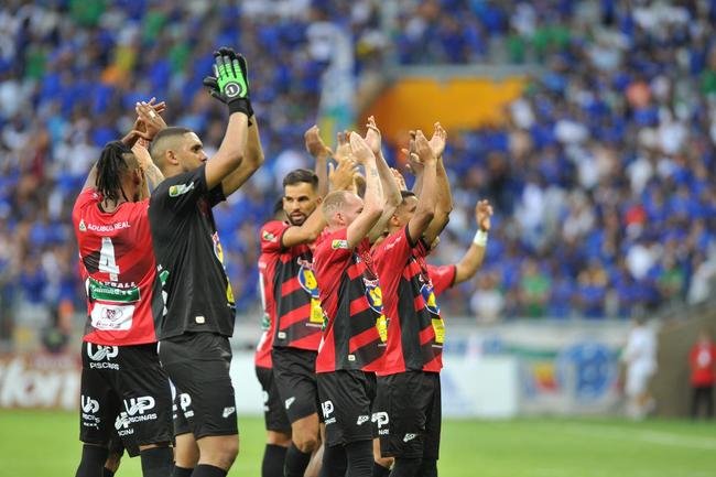 Fotos do jogo entre Cruzeiro e Pouso Alegre
