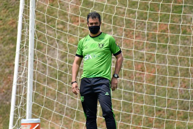 Treino do Amrica realizado nesta tera-feira (26/10) no CT Lanna Drumond, em Belo Horizonte