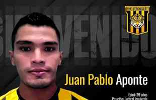 Juan Pablo Aponte, lateral-esquerdo (The Strongest-BOL)