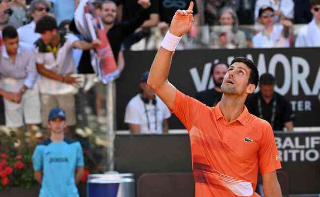 Sérvio Novak Djokovic foi campeão do Masters 1.000 de Roma