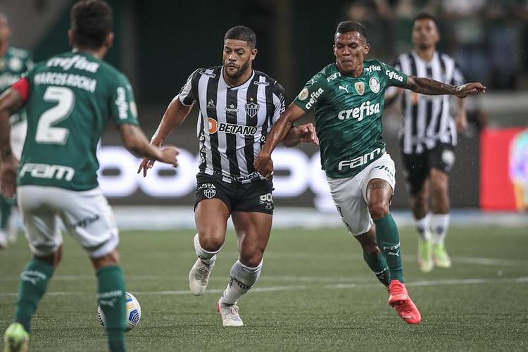 Fotos do jogo entre Palmeiras e Atlético, no Allianz Parque, em São Paulo, pela 35ª rodada do Campeonato Brasileiro