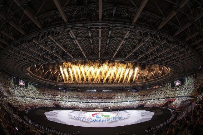 Fotos da Cerimnia de Abertura dos Jogos Paralmpicos de Tquio