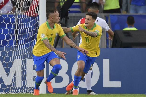 Fotos da decisão da Copa América entre Brasil e Peru, no Maracanã