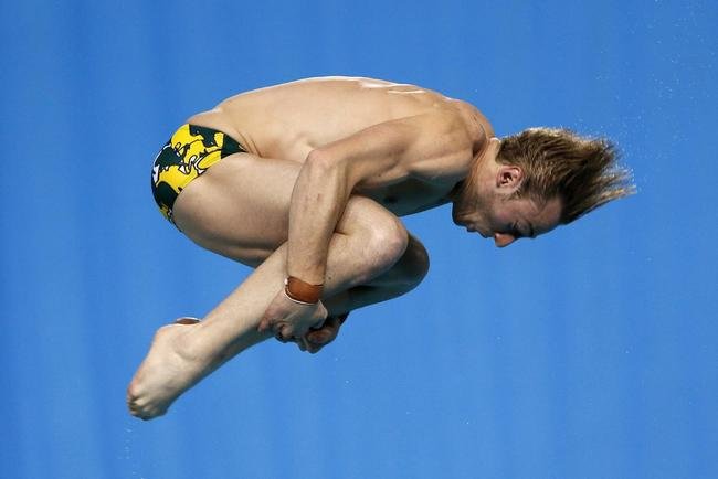 Matthew Mitcham - O saltador australiano  um cone da modalidade. Em 2008, foi campeo olmpico em Pequim na plataforma de 10 metros ao conseguir um salto quase perfeito. Resultado: 112.10 de nota, recorde da histria dos Jogos.  gay.
