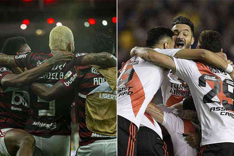(Foto: Alexandre Vidal/Flamengo e AFP / Juan MABROMATA )