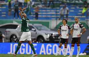 Final da Libertadores: fotos do gol de Deyverson, para o Palmeiras, na prorrogao