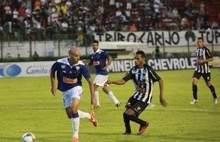 Cruzeiro jogou com time misto e derrotou o Tupi por 2 a 0, com gols de Dagoberto e Borges